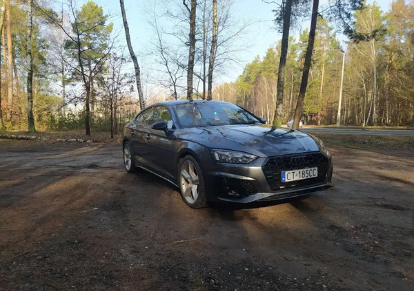 audi toruń Audi A5 cena 179078 przebieg: 9800, rok produkcji 2023 z Toruń